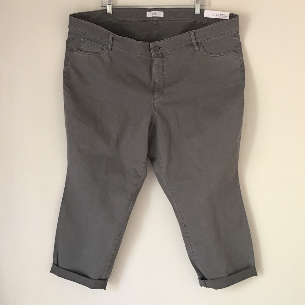 LOFT PLUS Modern Skinny Crop Jean - Picture 4 of 8